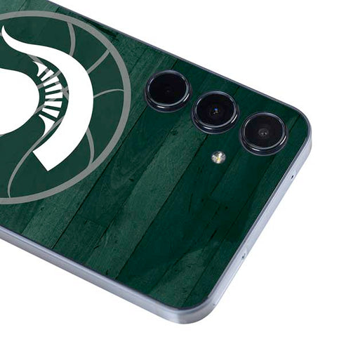Michigan State University Basketball Courtside Galaxy A35 5G Skin